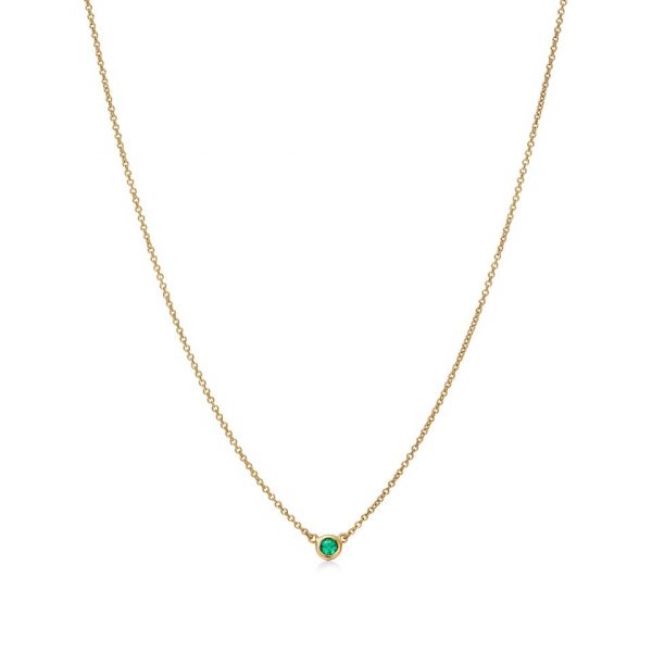 Color by the Yard Emerald Pendant